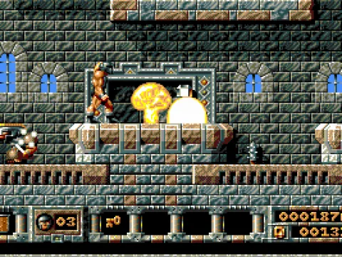 Act 2 is roman in style and titled