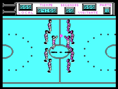 The match begins (CGA)