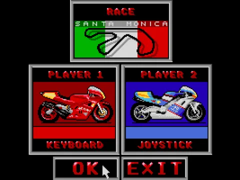 Race Information (2-Players Mode)