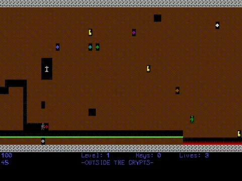 Digging though that loam.