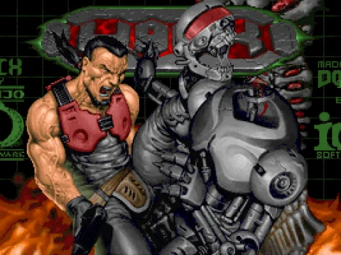 Title screen (registered version).