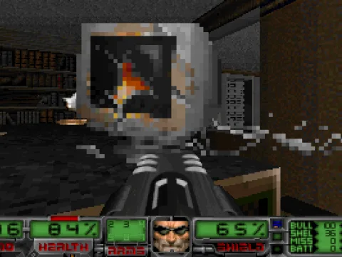 You can destroy this computer, as well as other inanimate objects