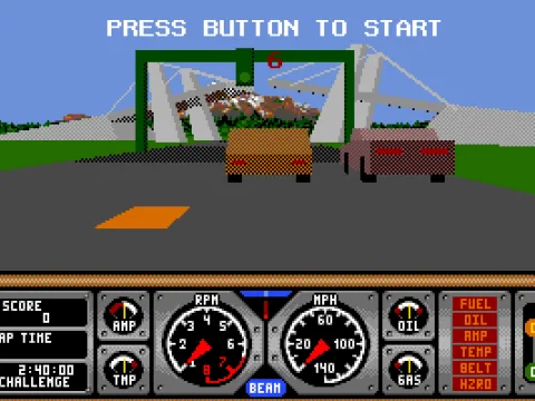 beginning a race - VGA