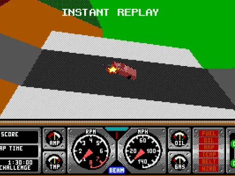 instant replay - EGA