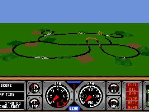 overview of the track - VGA