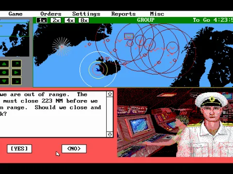 Your captains ask for your orders.