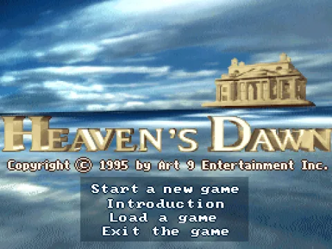 Main menu
