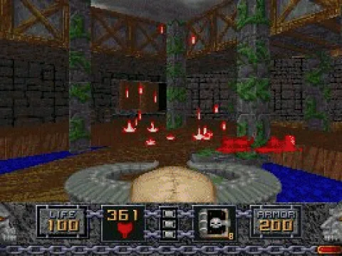 Firing the Hellstaff with the Tome of Power activated!