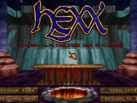 Title screen