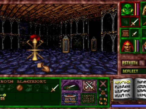 You can put any item on any place. Nice interactivity!