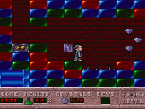 Colorful tiles all around