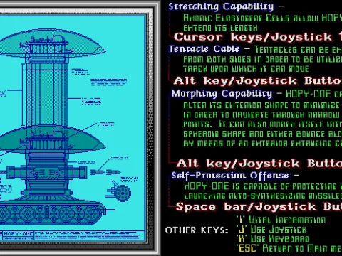 Hopy-ONE's scheme and controls