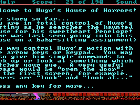 About Hugo's House of Horrors