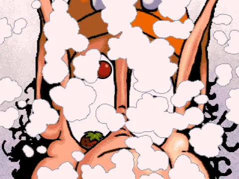 Hitting a big snowball makes Hugos eyes roll like a slot machine.
It takes time to recover while the avalanche is getting nearer.