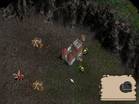 Building up the settlement (demo version).