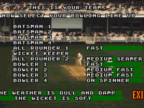 Adjusting the team players in positions...