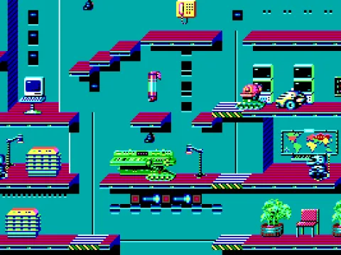 Lots of different robots and machinery