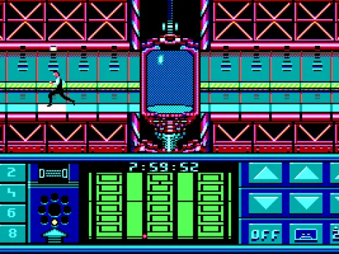 Running through the corridors