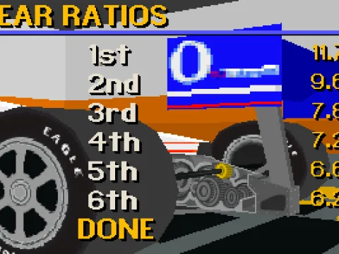 Garage - adjusting gearing