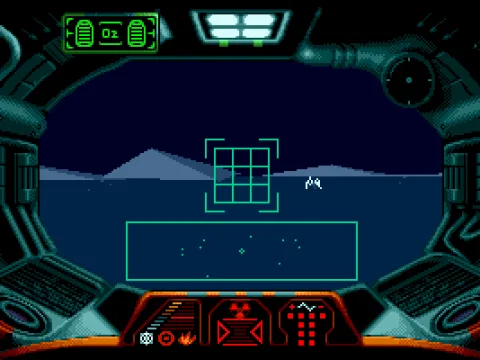 A useful heads-up display of radar and targeting systems