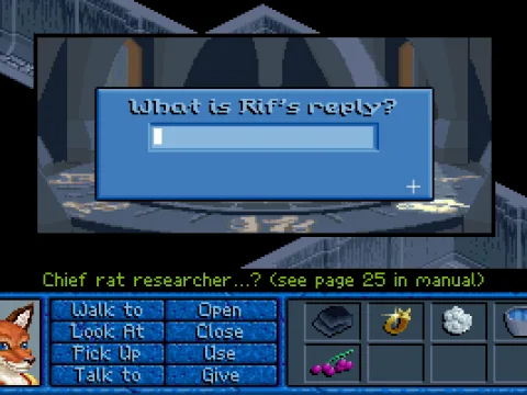 Copy protection time! Get those manuals ready boys...