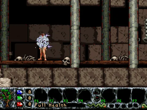 During transformation...you can notice in the down left corner that leaves fall off the mana tree when you use spells..