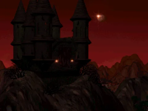 The castle Drofanayrb in the intro