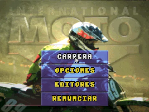 Main Menu.
