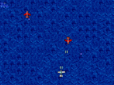 I shoot at them, they shoot at me