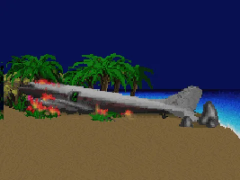 FPS component - very rough even for its day