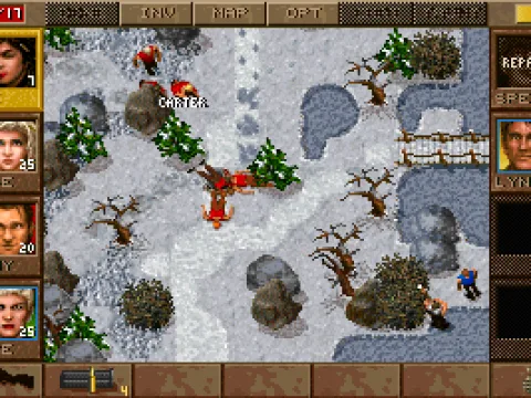 ...frozen landscapes...