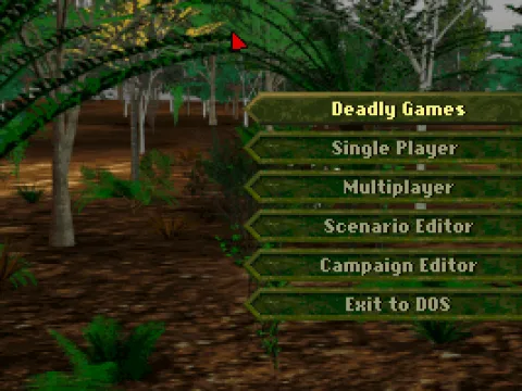 Main menu