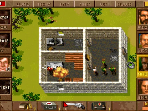 Grenades can be very useful for indoor battles.