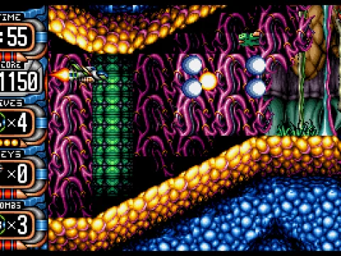 The cavern is very detailed