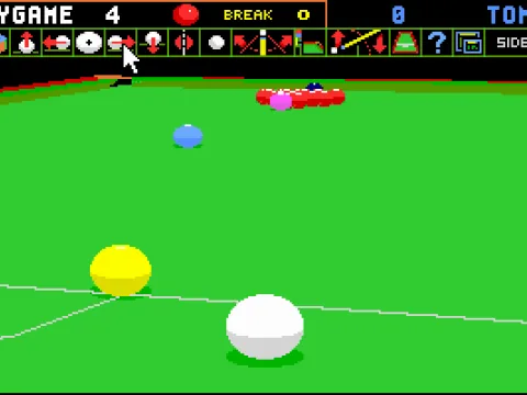 Choosing how I'd like to hit.