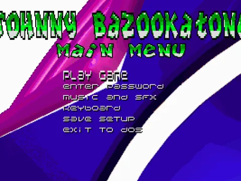Main Menu
