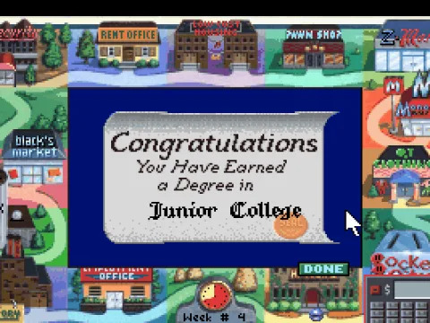 Earned degree (MCGA/VGA)