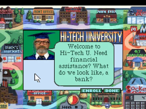 Hi-Tech University (MCGA/VGA)