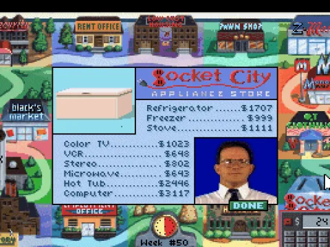 Inside Socket City (MCGA/VGA)