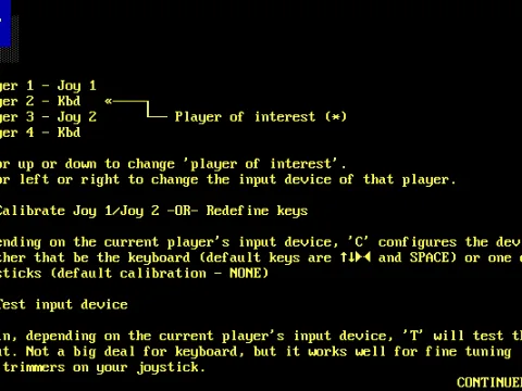 There are several screens of help text like this