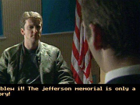 Getting chewed out for blowing a mission.