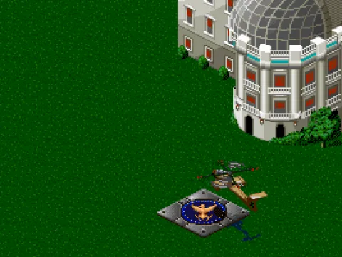 Level 1: 'Washington DC' - Taking off.