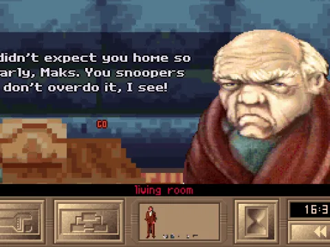 Your uncle is cranky as usual