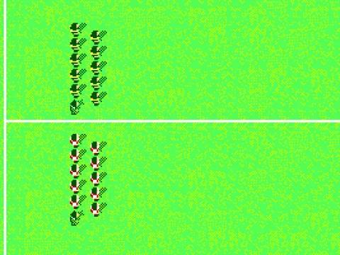 Teams are ready to start the match...