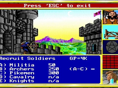 Recruiting at the Castle