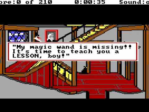 An unforgiving wizard