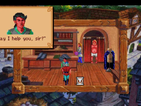 In a store (MCGA/VGA)