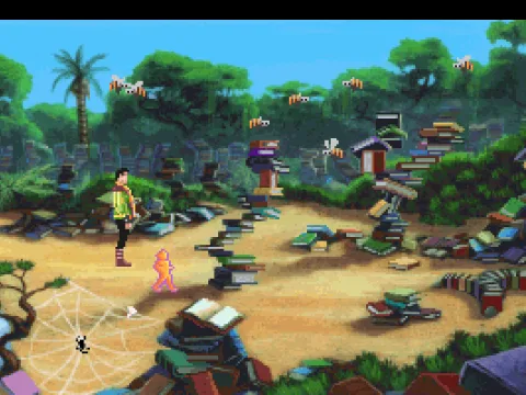 There sure are a lot of books here (MCGA/VGA)