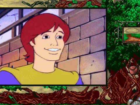 Lathan, the hero of the game