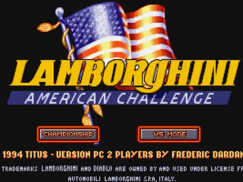 Menu (Lamborghini version)